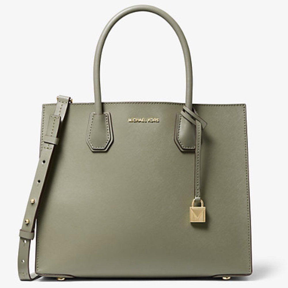 Michael Kors Mercer Medium Saffiano Leather Bag